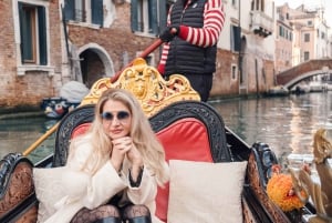 Fotoshoot af din gondoltur i Venedig