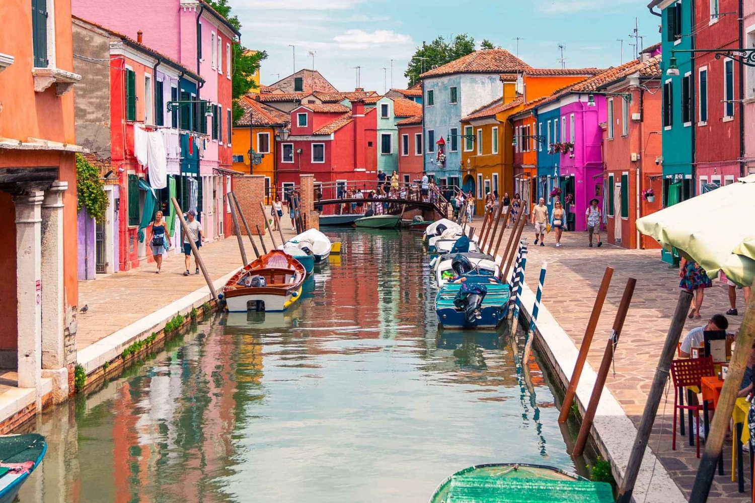 Punta Sabbioni: Murano, Burano & Torcello Geführte Bootstour