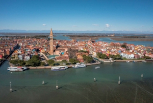Punta Sabbioni: Tour guidato in barca di Murano, Burano e Torcello