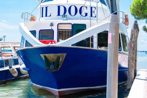 Punta Sabbioni: Murano, Burano & Torcello Geführte Bootstour