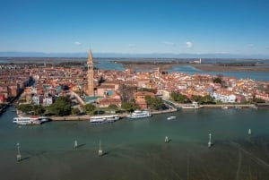 Punta Sabbioni: Murano, Burano & Torcello Geführte Bootstour