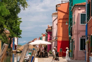 Punta Sabbioni: Murano, Burano & Torcello Geführte Bootstour