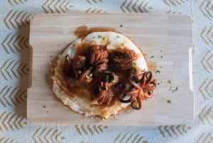 Rialton markkinat ja Cicchetti-keittoluokka venetsialaisessa paikassa