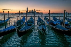 Venice: Sunset Gondola Ride and Ghosts Walking Tour