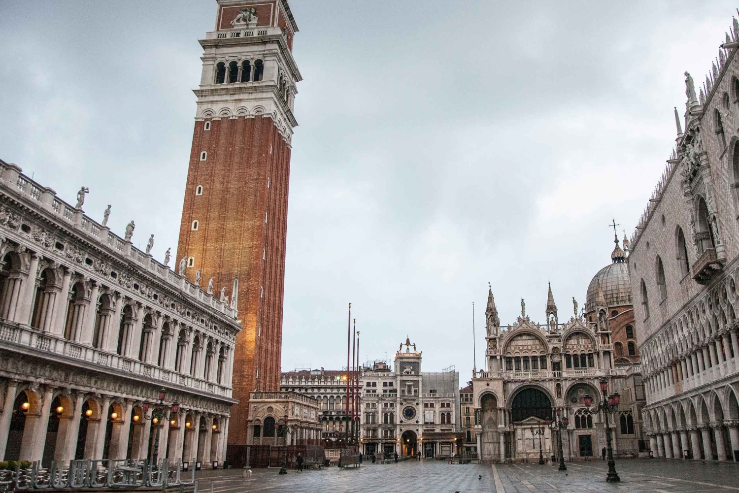 Террасы базилики Святого Марка, Прокурации, экскурсия на колокольню