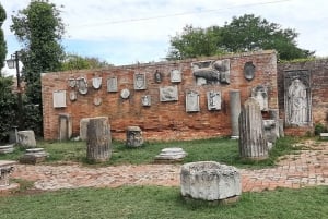 The gems of the lagoon. Torcello Burano Murano