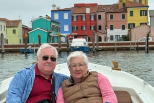 Tur till Pellestrina i en typisk lagunbåt från Chioggia