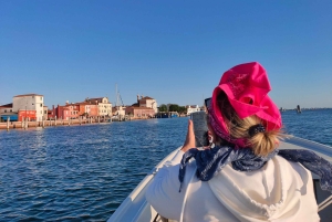 Tur till Pellestrina i en typisk lagunbåt från Chioggia