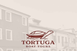 Passeio de barco típico na lagoa de Veneza