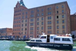 Privater Transfer vom Bahnhof nach San Marco und mehrsprachiger Guide