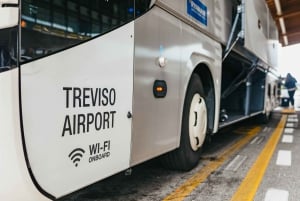Treviso lufthavn til Mestre og Venezia med ekspressbuss
