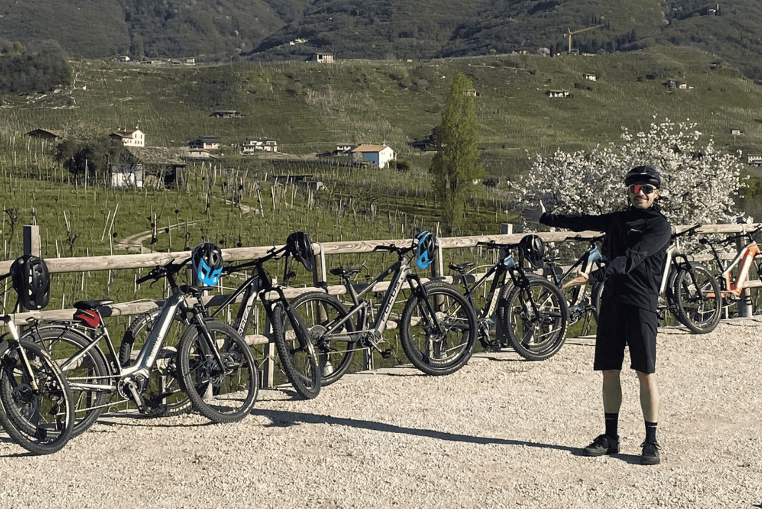 ヴァルドビアーデネ：プロセッコの丘でのガイド付きE-バイクツアー