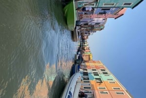 Venezia: Tour privato in Barca a Murano, Burano e Torcello