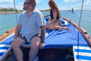 Venezia: Tour privato in Barca a Murano, Burano e Torcello