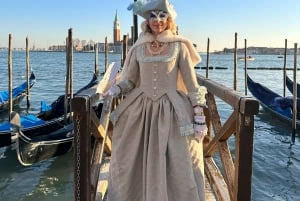 Venecia: experiencia de disfrace por la tarde con refrigerio