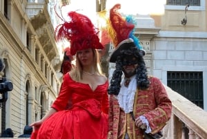 Venecia: experiencia de disfrace por la tarde con refrigerio