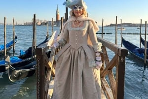 Venedig: Eftermiddags kostumeoplevelse med forfriskning