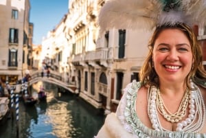 Venedig: Eftermiddags kostumeoplevelse med forfriskning