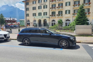 Venice Airport: Private Transfer to Cortina d'Ampezzo