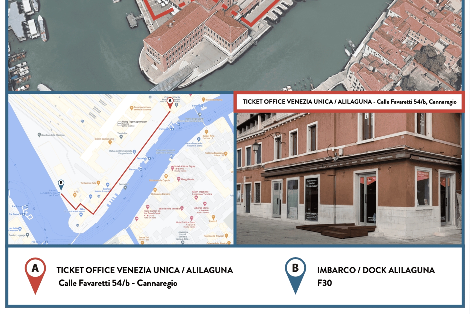 Venice: Alilaguna Blue Line in Venice City Centre