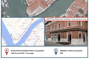 Venice: Alilaguna Blue Line in Venice City Centre