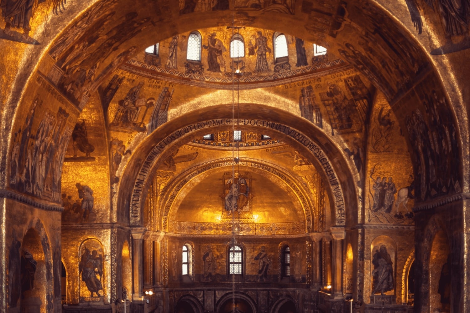 Venedig: Basilica, Dogepaladset, gondoltur med guidet tur