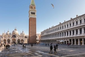 Venedig: Basilica, Dogepaladset, gondoltur med guidet tur