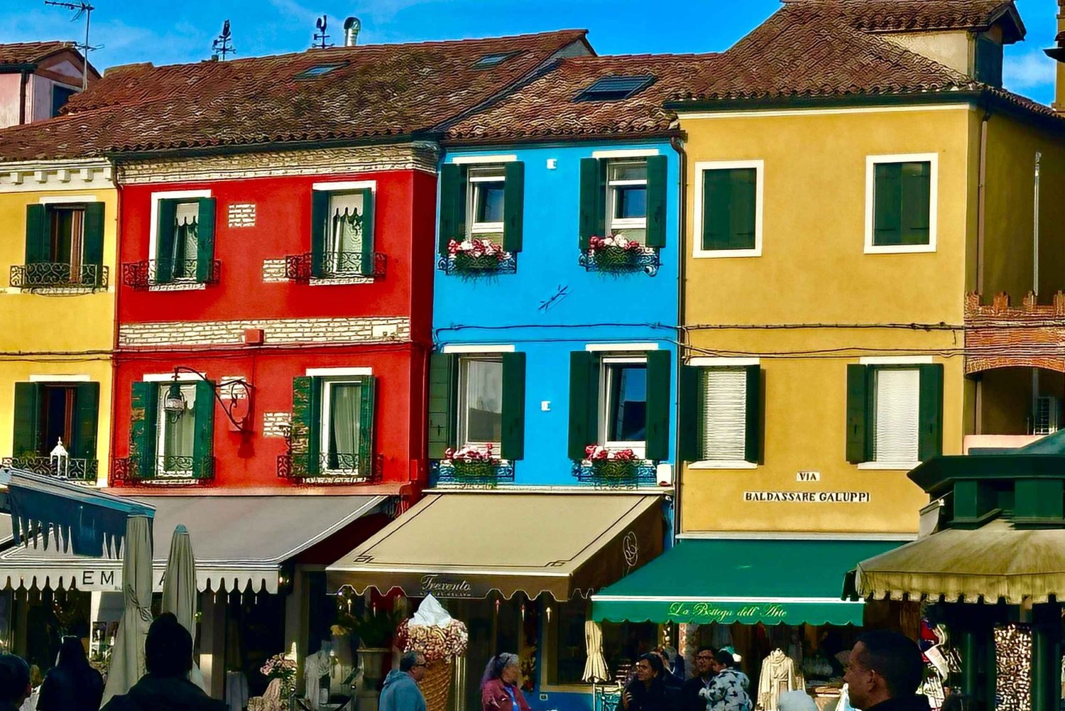 Veneza: Passeio de barco e visita ao Vidro de Murano e ao Renda de Burano