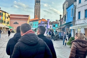 Venedig: Båttur och besök på Murano-glaset och Burano-spetsen