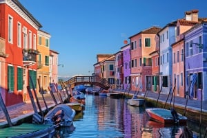 Venedig: Båttur till Murano och Burano med glasblåsning och extra tid