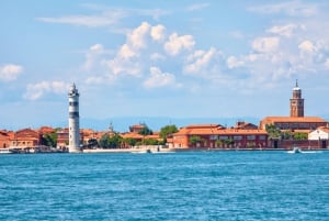 Venedig: Båttur till Murano och Burano med glasblåsning och extra tid