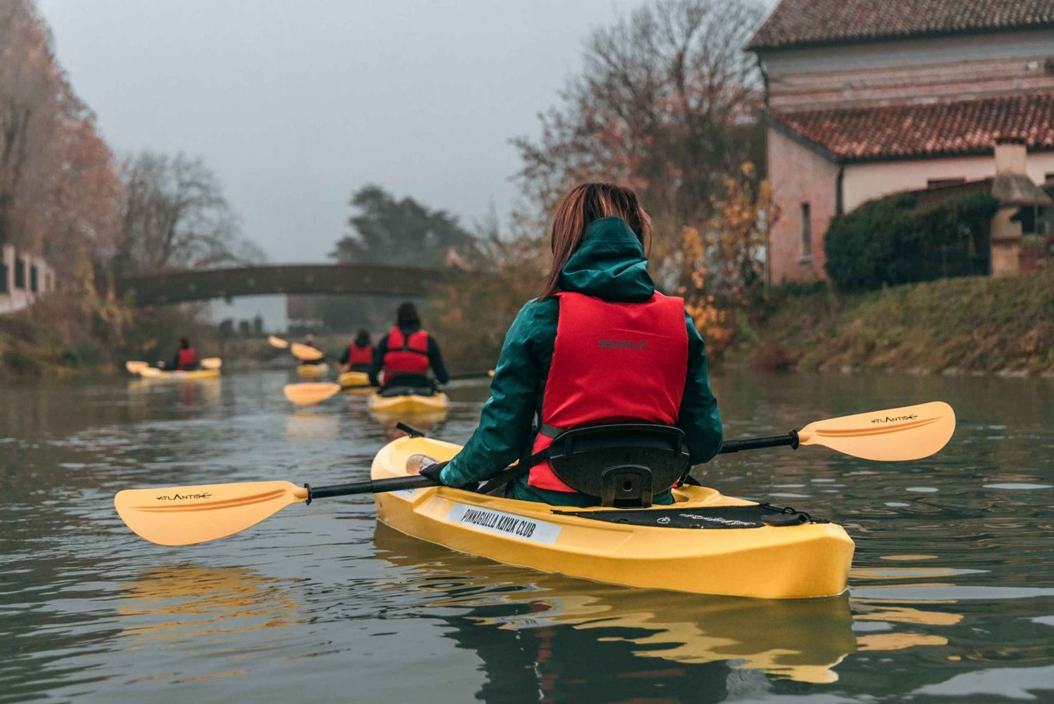 Venezia: Sykkel- og kajakktur i elven Brenta med drikke
