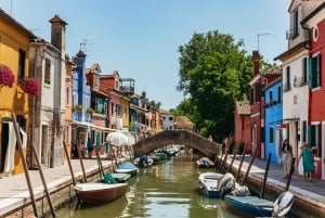 Venedig: Burano, Torcello og Murano bådtur med glaspusteri