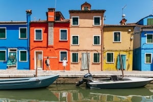 Venedig: Burano, Torcello og Murano bådtur med glaspusteri