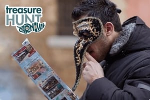 Wenecja: Gra karnawałowa przez aplikację i zajęcia z dekorowania masek