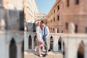 Venecia: Sesión de retratos urbanos con un fotógrafo profesional