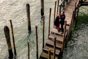 Venecia: Sesión de retratos urbanos con un fotógrafo profesional