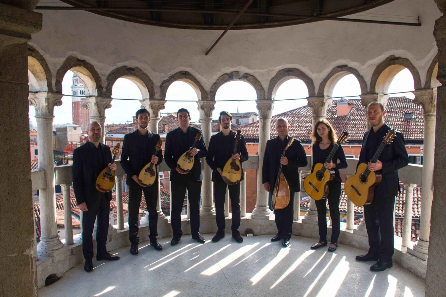 Venecia: concierto del Cuarteto MandolinVenecia en la Iglesia de San Jorge
