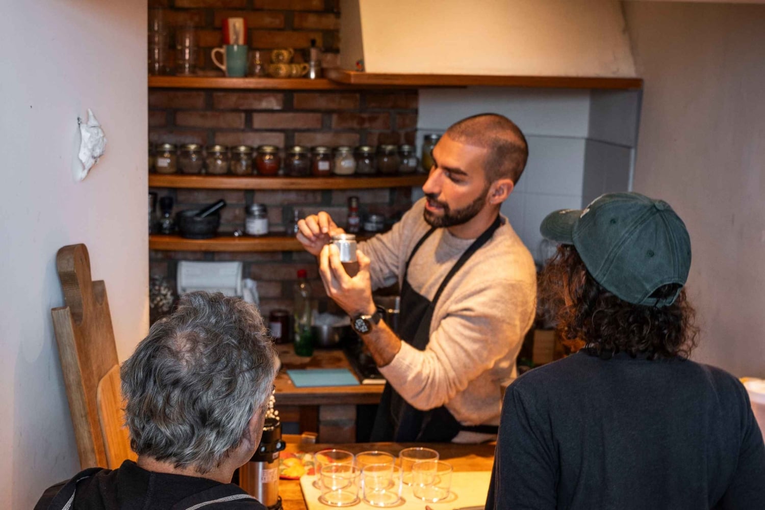 ヴェネツィア：シェフFrancescoによる料理教室と生演奏をお楽しみください