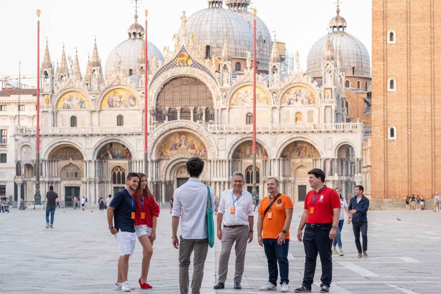 Venezia: Dogepalasset, San Marco-kirken og Rialtobroen
