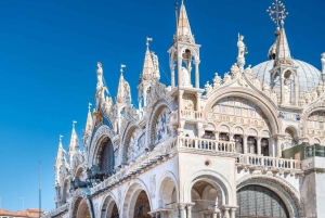 Venezia: Dogepalasset, San Marco-kirken og Rialtobroen