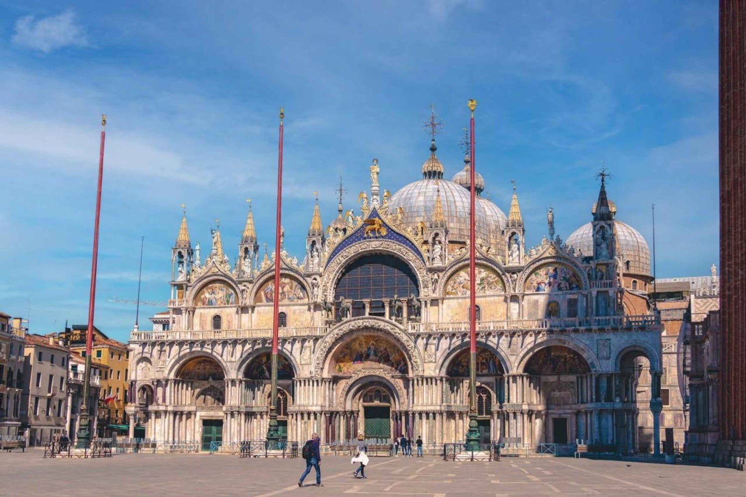 Venedig: Tur til Dogepaladset og Markuspladsen med gondoltur