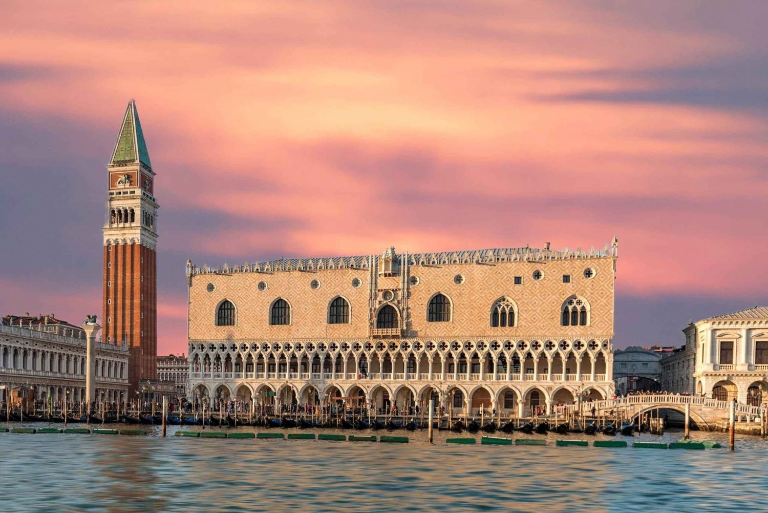 Explore Doge's Palace: Golden Staircase, Bridge, Prisons