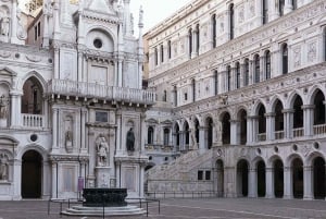 Explore Doge's Palace: Golden Staircase, Bridge, Prisons