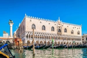 Explore Doge's Palace: Golden Staircase, Bridge, Prisons