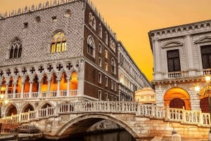 Explore Doge's Palace: Golden Staircase, Bridge, Prisons