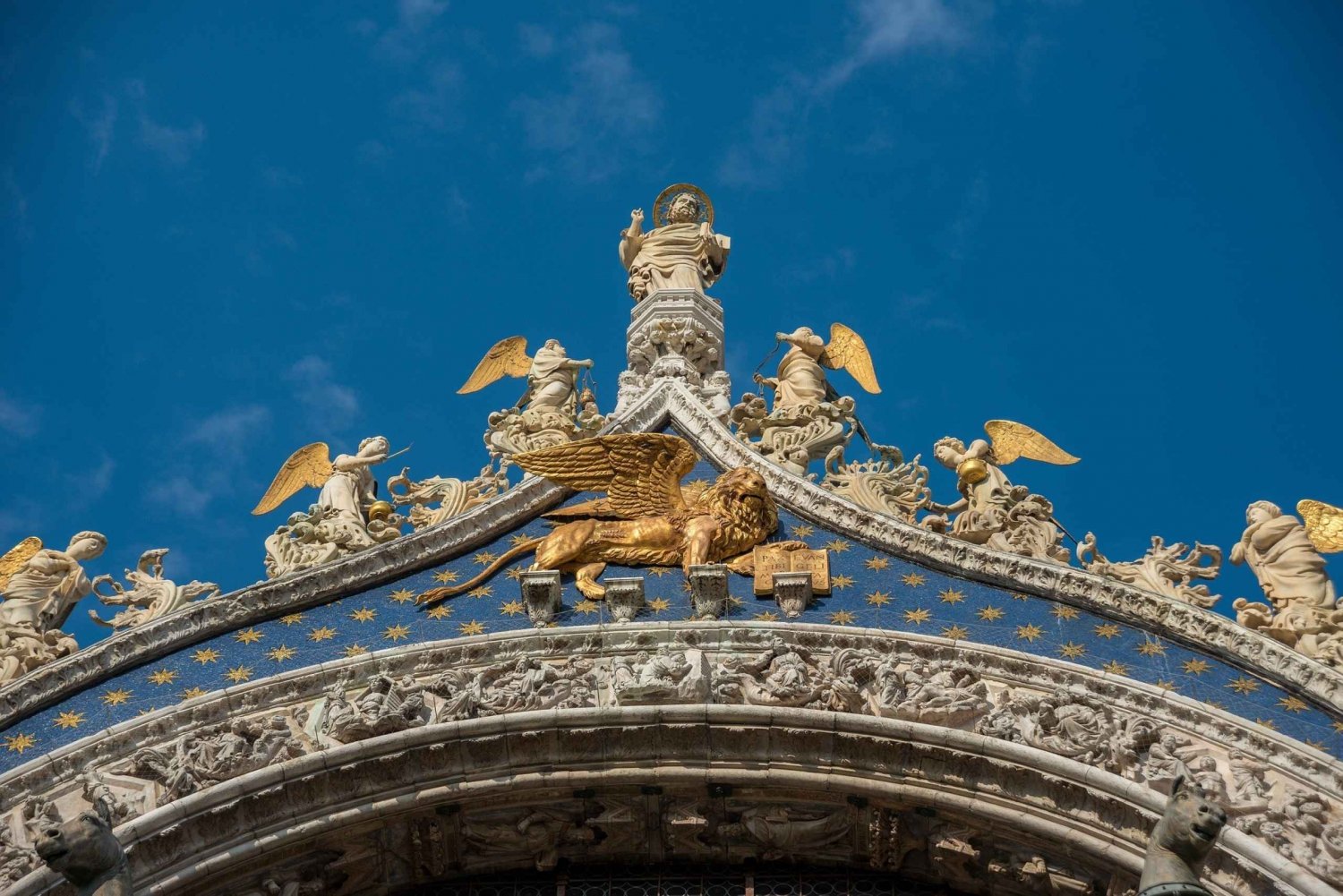 Venice: Doge's Palace with St. Mark's Basilica & Gondolas