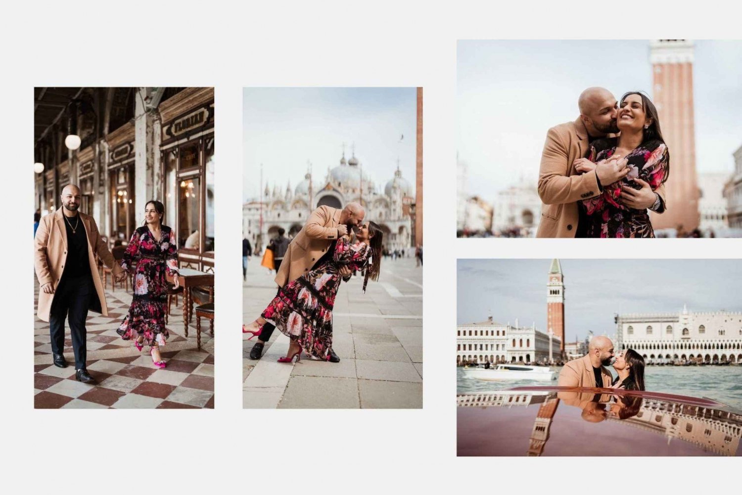 Venice: Elegant couple photos on your vacation