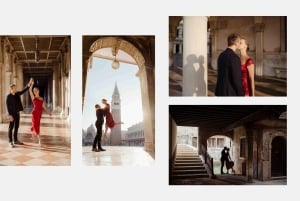 Veneza: Fotos elegantes de casais em suas férias