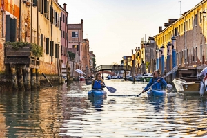 Tour in kayak per famiglie: Alla scoperta di Venezia